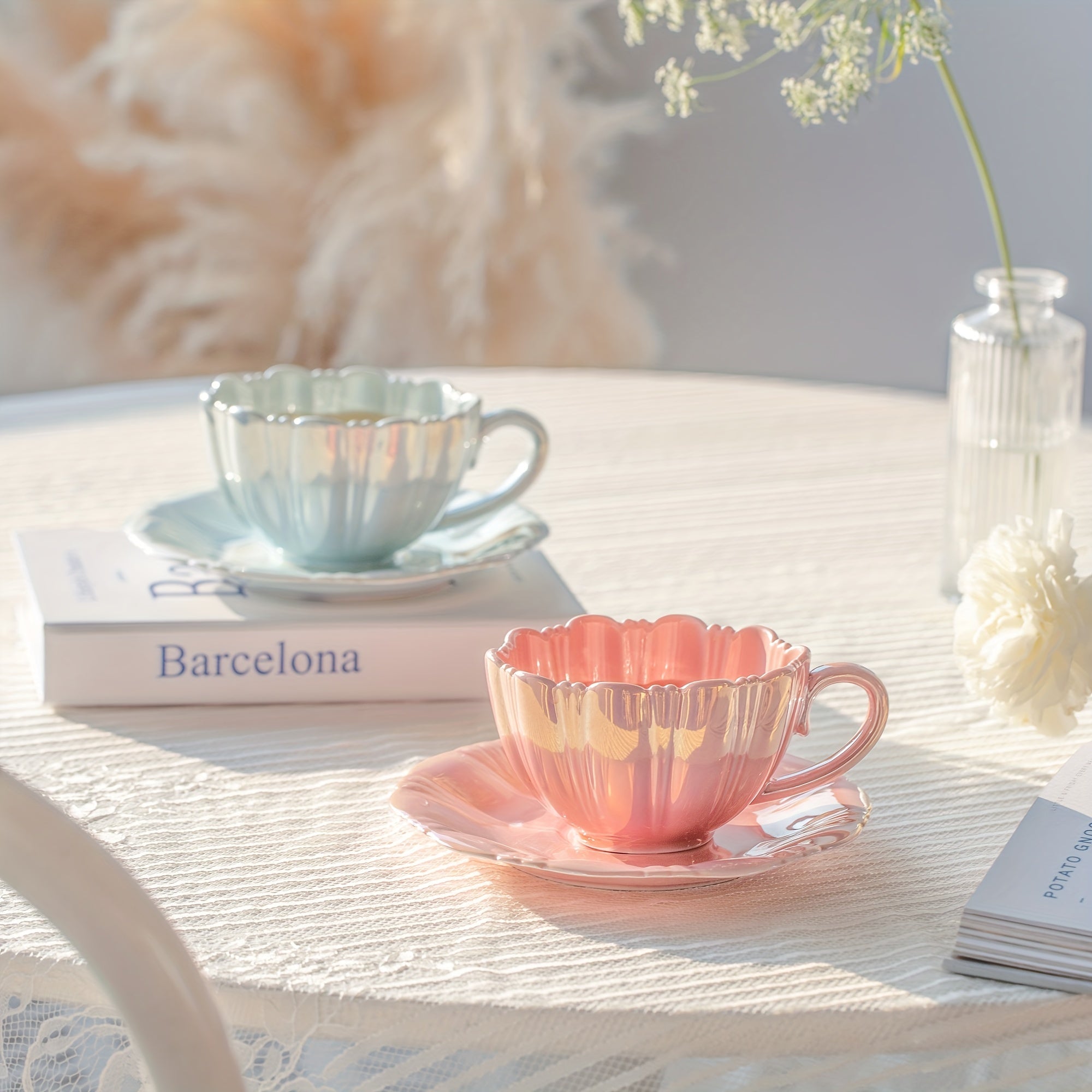 Tea Cup & Saucer Set