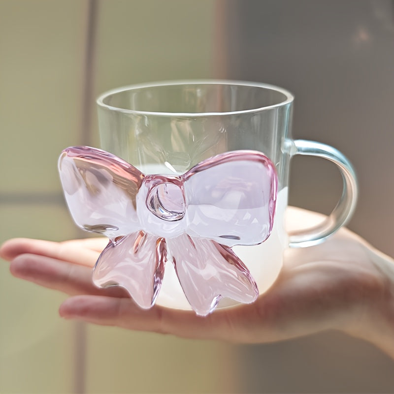 Bow Glass Mug