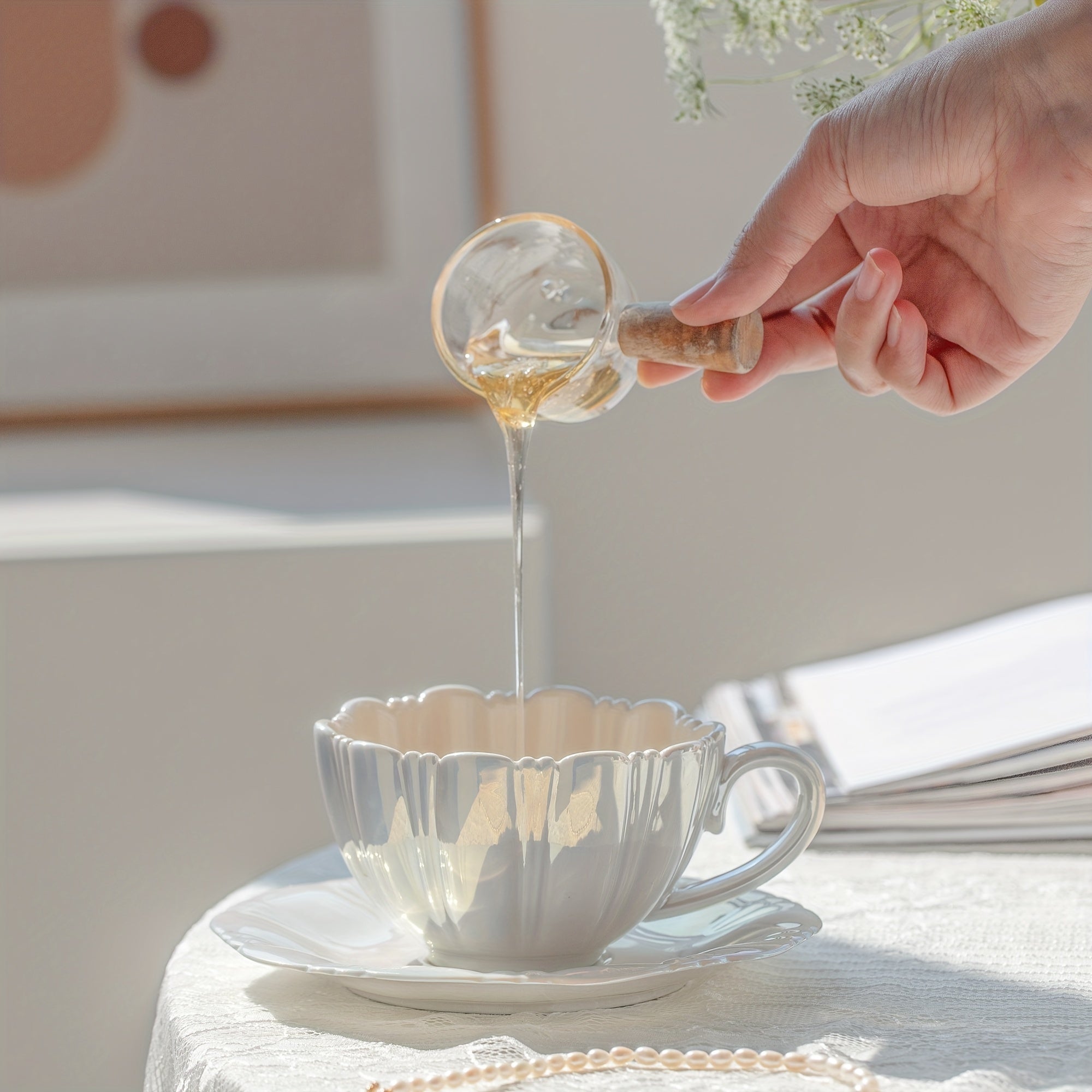 Tea Cup & Saucer Set