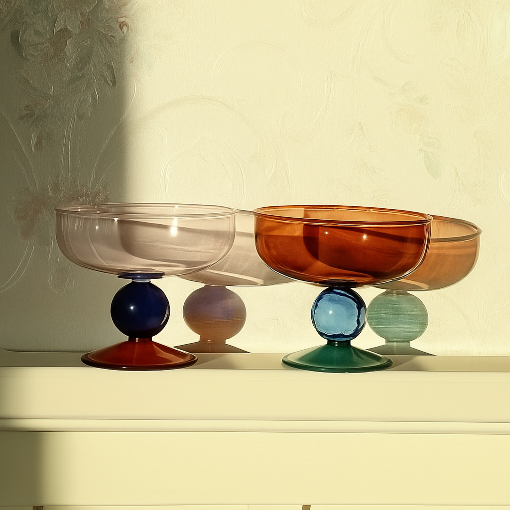 Multicoloured Ice Cream Bowl