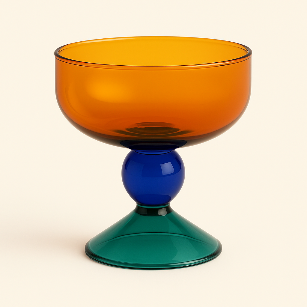 Multicoloured Ice Cream Bowl