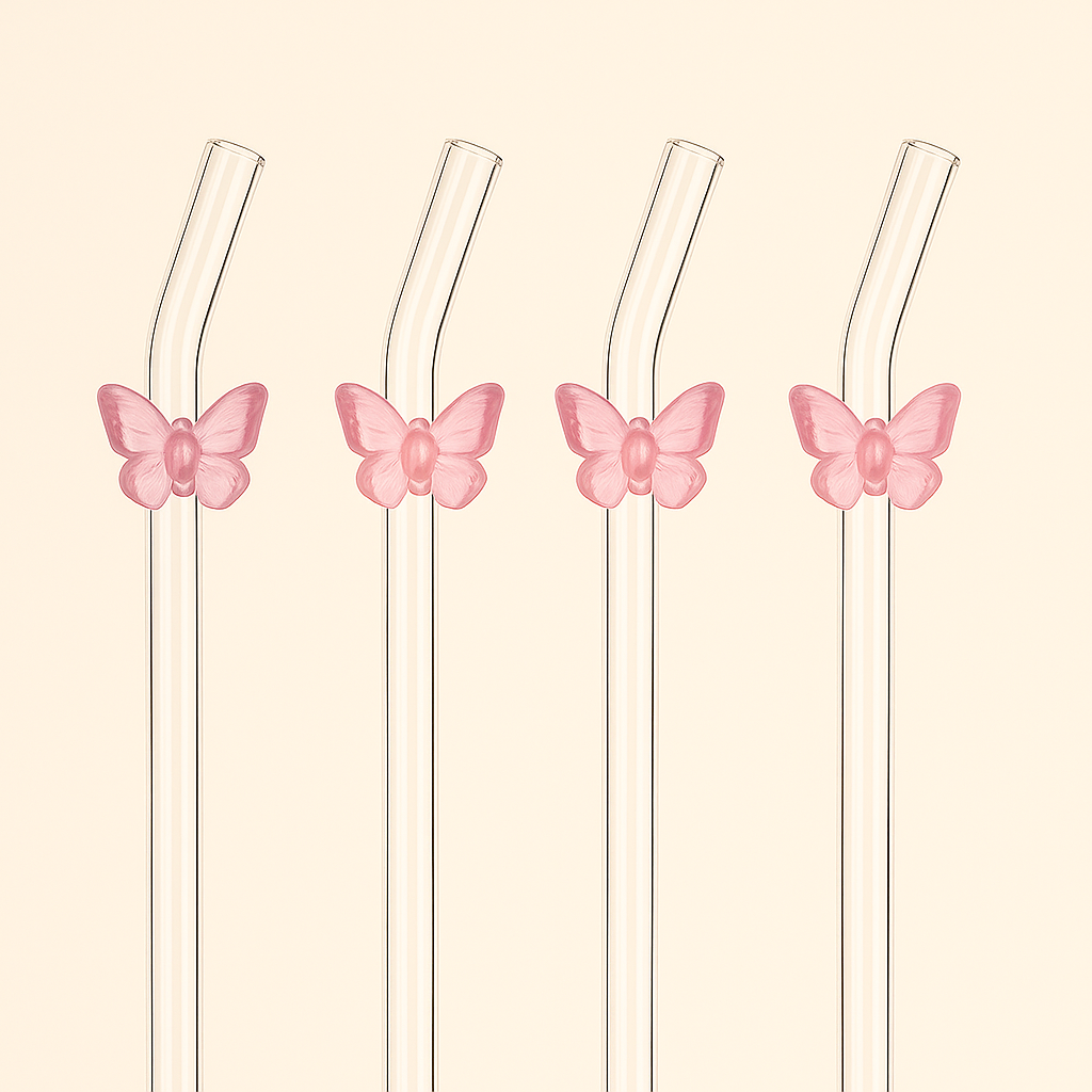 Butterfly Straws