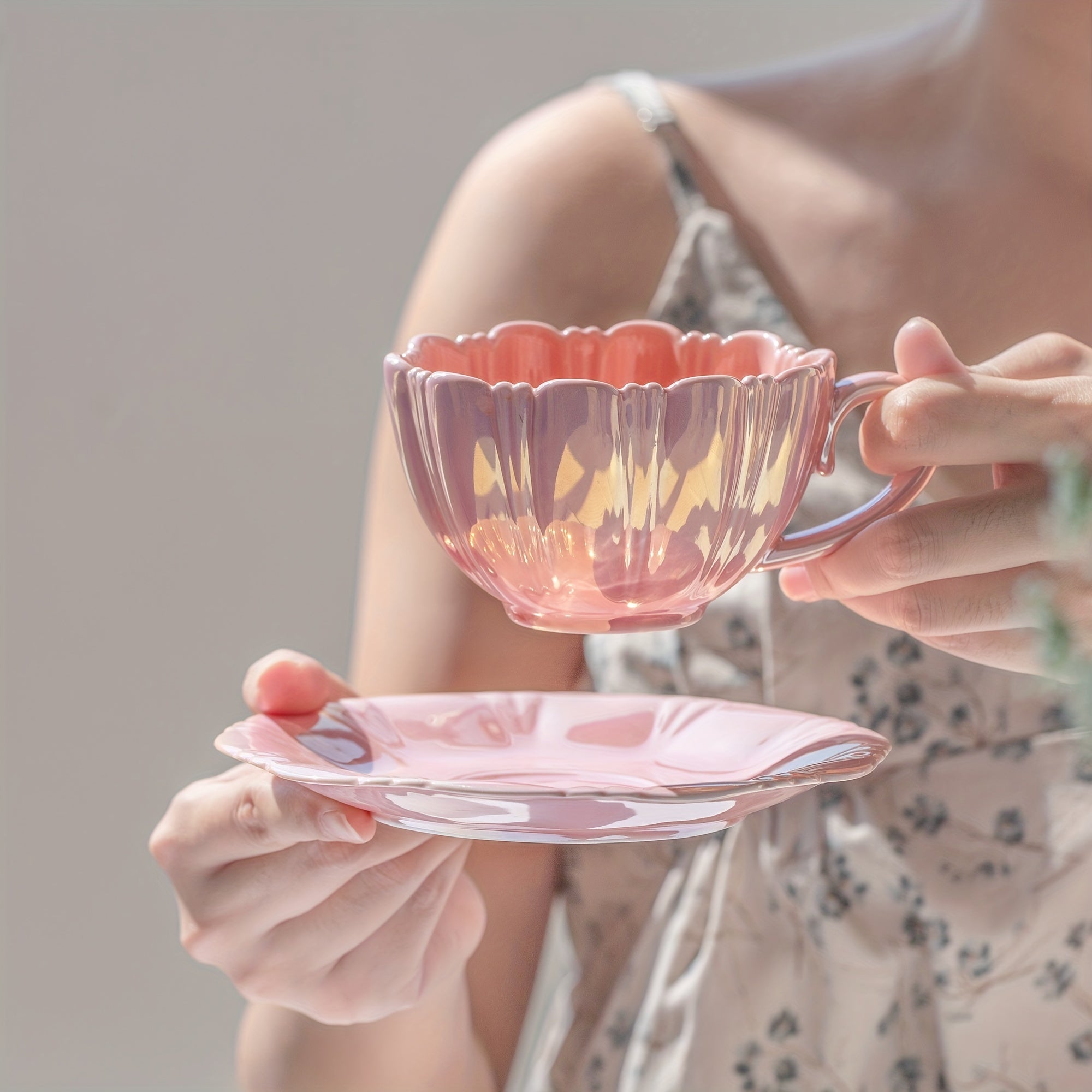 Tea Cup & Saucer Set
