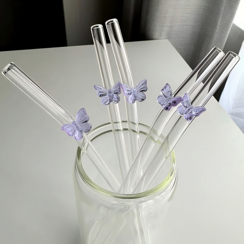 Butterfly Straws
