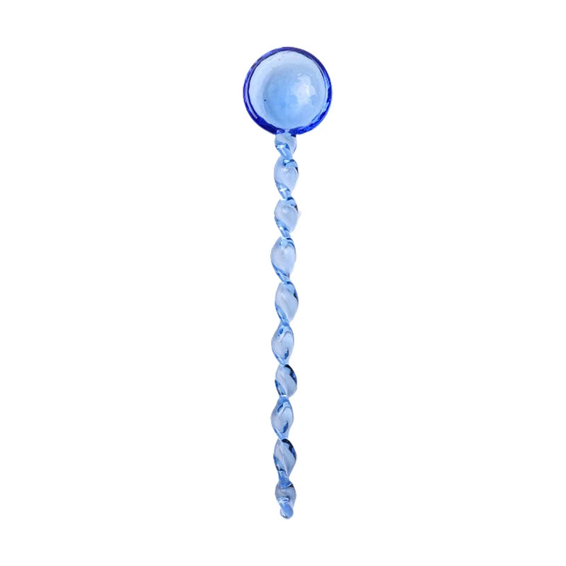 Swirl Glass Spoons