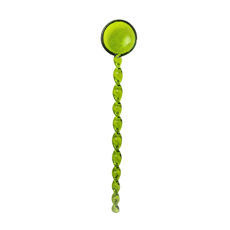 Swirl Glass Spoons