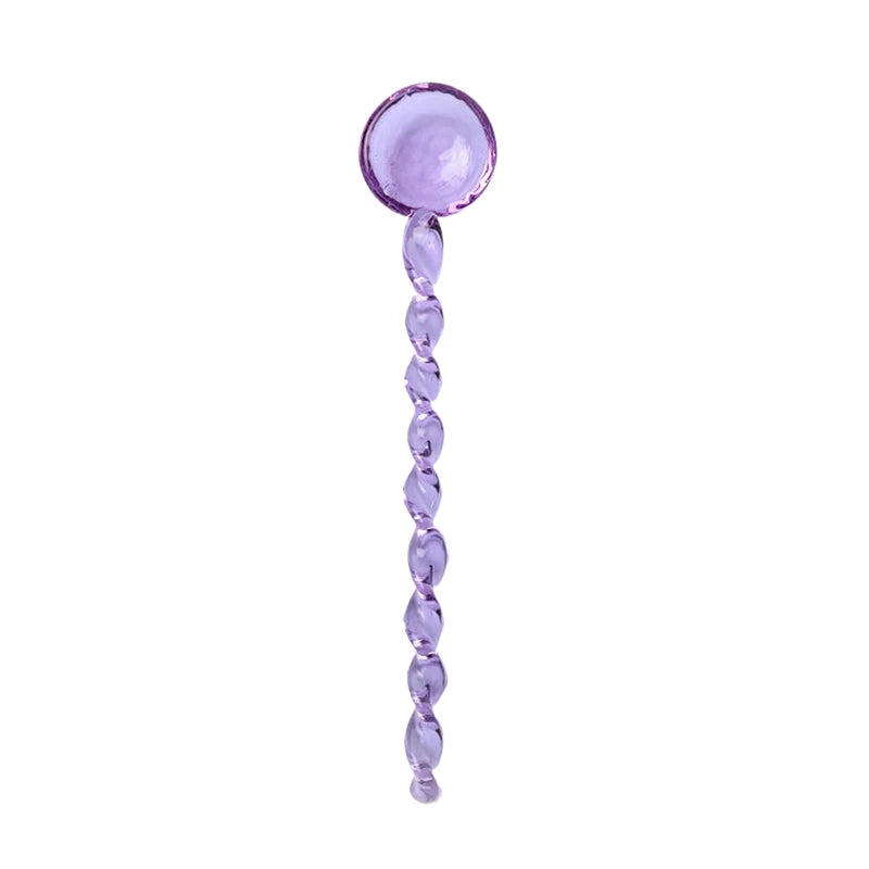 Swirl Glass Spoons