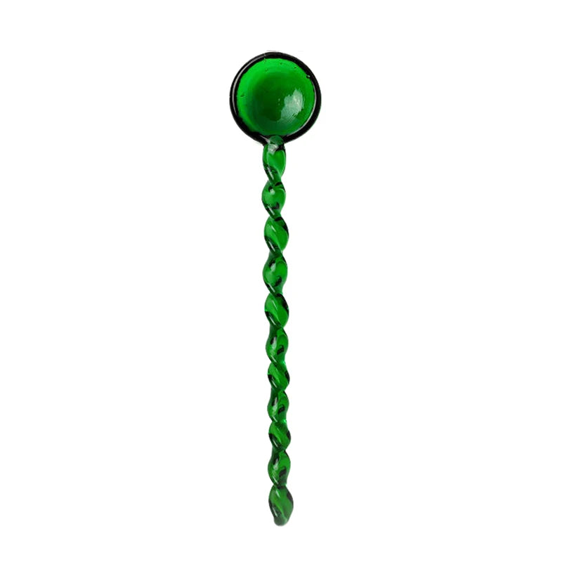 Swirl Glass Spoons