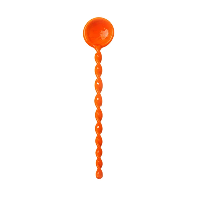 Swirl Glass Spoons
