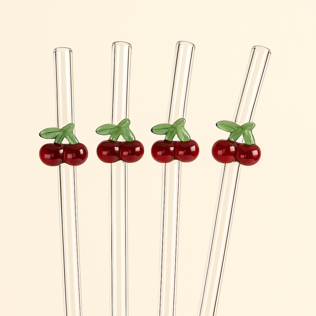 Cherry straws