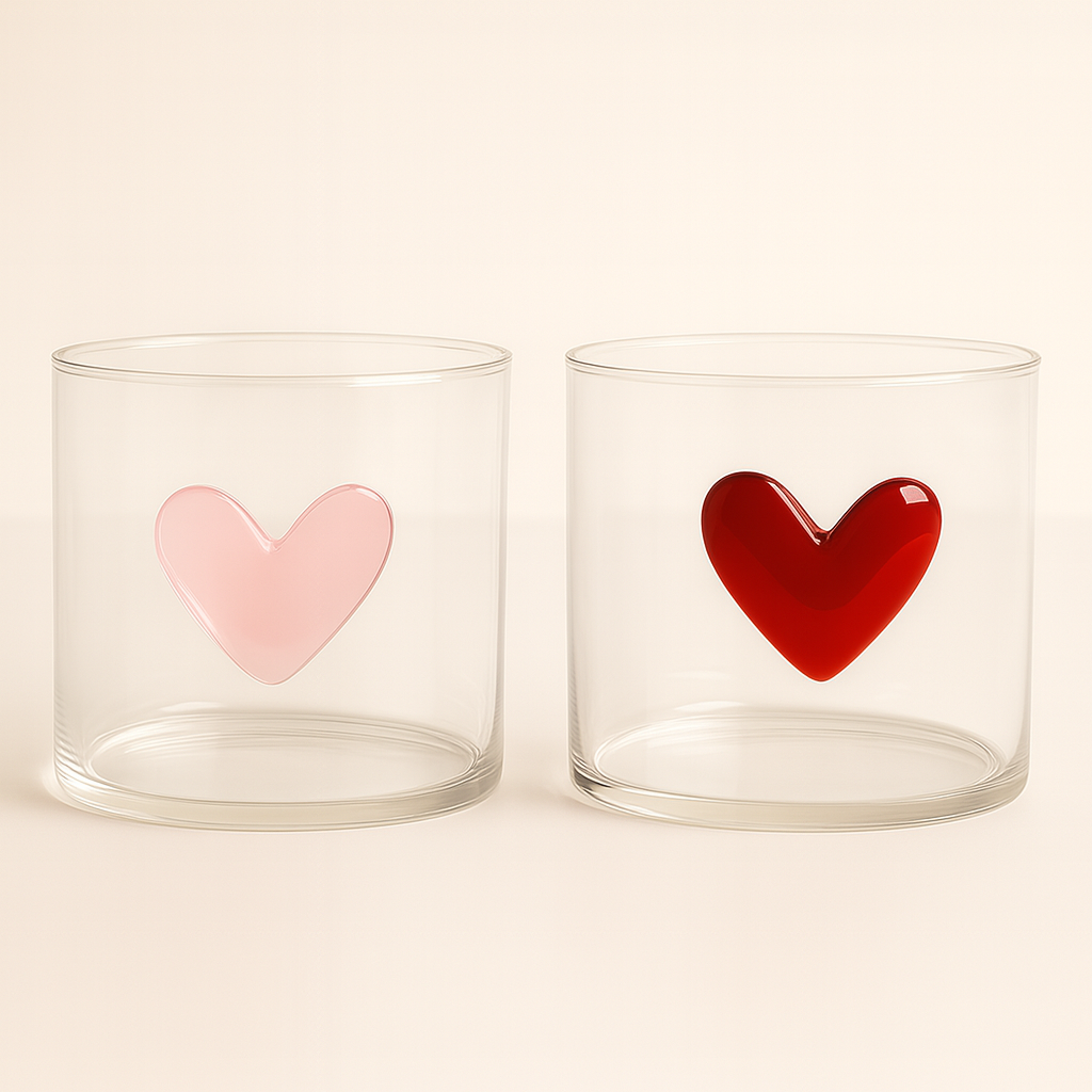Heart Accent Glasses