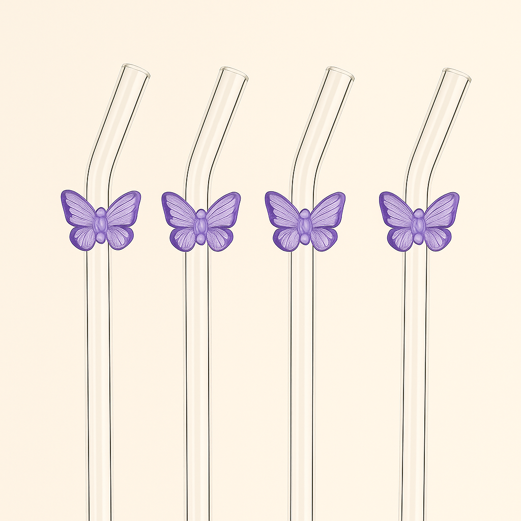 Butterfly Straws